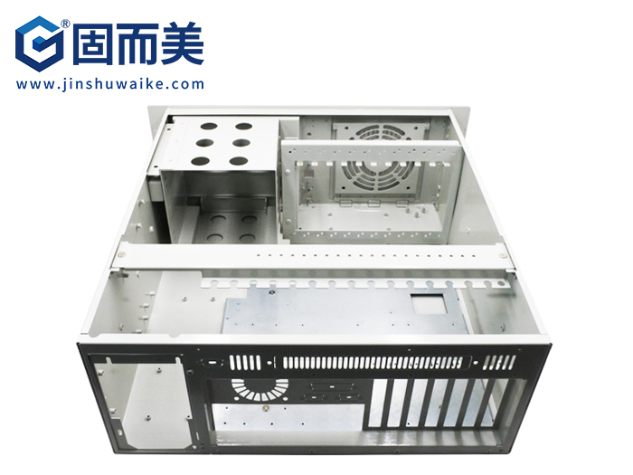 2u/4u工控機箱外殼|鈑金機箱|鐵機箱|工業控制箱外殼|固而美金屬外殼定制鈑金銑鋁加工